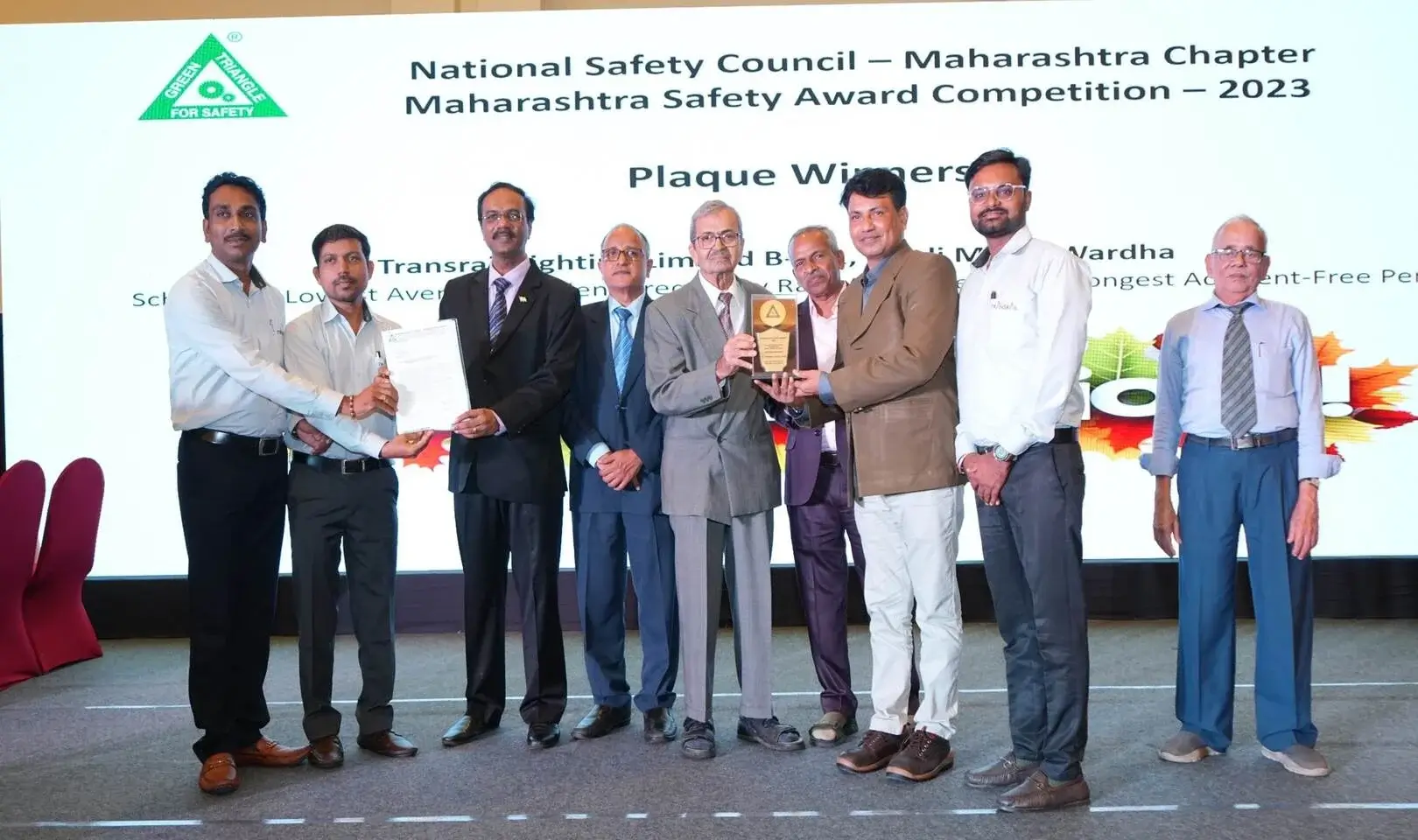 Deoli Plant honoured with Prestigious HSE Award for Safety Excellence