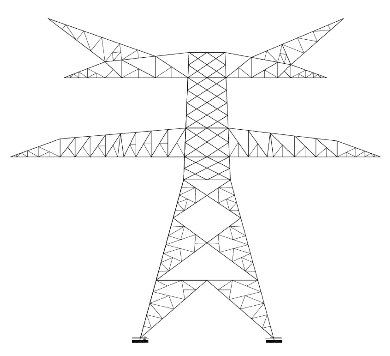 400 kV DOUBLE-CIRCUIT TOWER